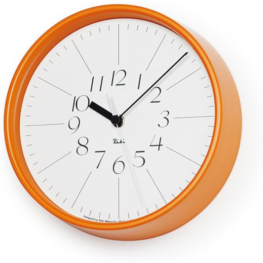 Wall clock RIKI STEEL CLOCK WR17-11 Lemnos wall clock