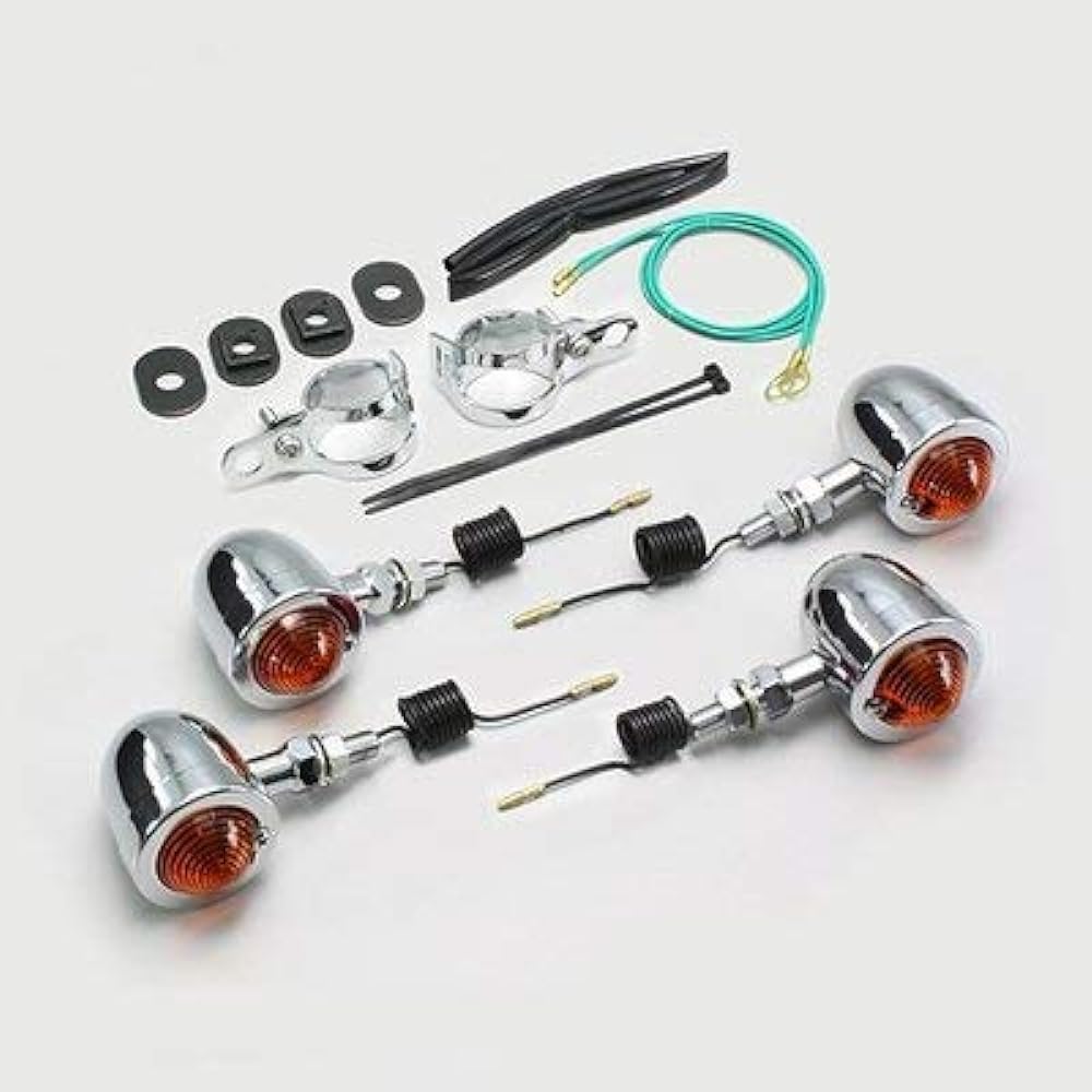 HURRICANE Bullet Turn Signal Kit (Orange Lens) Shadow S HA5531-01