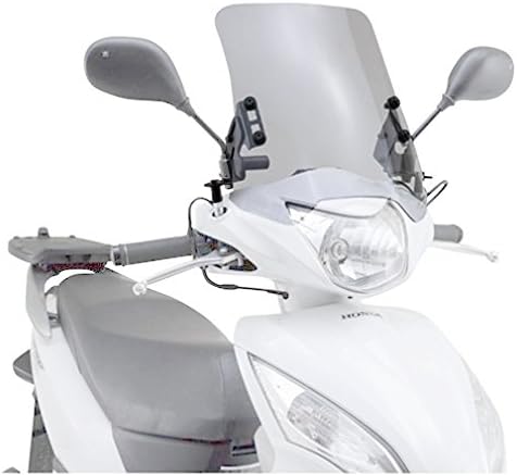 Daytona Motorcycle Screen with Clamp Bar Dio110 (15-20) Windshield SS Series Short Smoke 92354