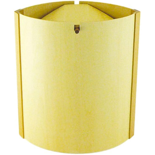 Wooden dust box LEAF DUST S Natural YK07-002 <38532>