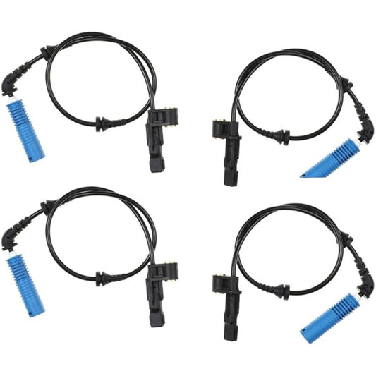 Car Parts BMW E46 316 318 330 Z4 E85 E86 ABS Wheels Speed Sensor 345267752682 34526752683 Car Parts (Color: A Set (4PCS))