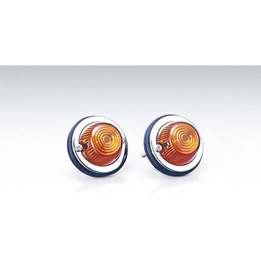 Kijima Motorcycle Turn Signal Lamp DUT Cowl Amber 12v10w Set of 2 219-5060