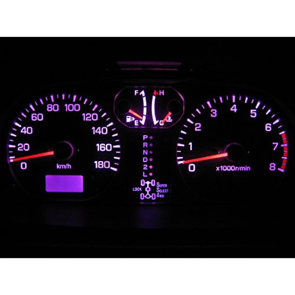 PAJERO_io Super Diffused LED Set for Meter [Color] Super White H76W-BE-LW