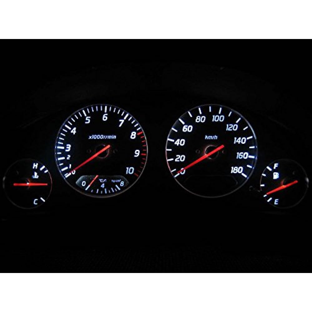 SKYLINE_GT-R (Skyline GT-R) Super diffused LED set for meter [Color] Super white BNR34-V-LW