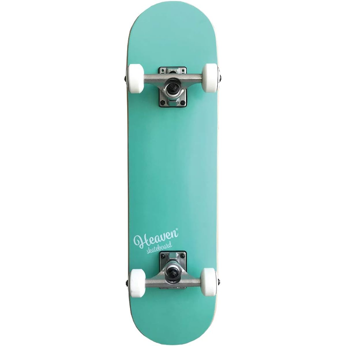 Skateboard Skateboard Complete HEAVEN SKATE BOARD JUNIOR SERIES 28.5 MINT BLUE Mint Blue Heaven Skateboard JASA Membership For Kids Juniors 28.5x7.375 inches Approx. 72.4x18.4cm