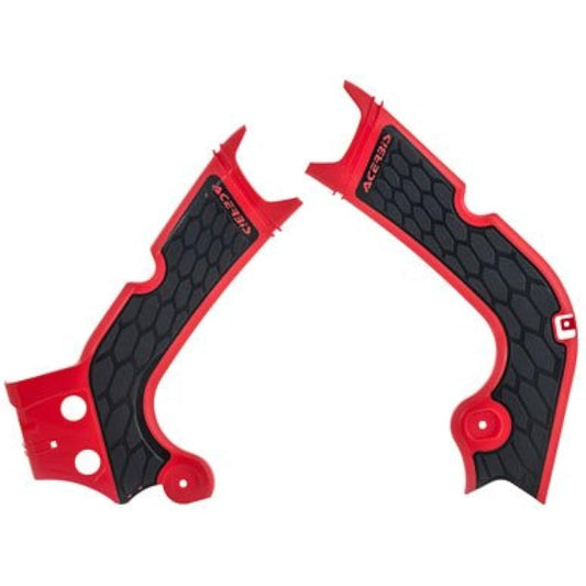 For Acerbis X-GRIP Frame Guard Red/Black Honda CRF450RX 2017-2018