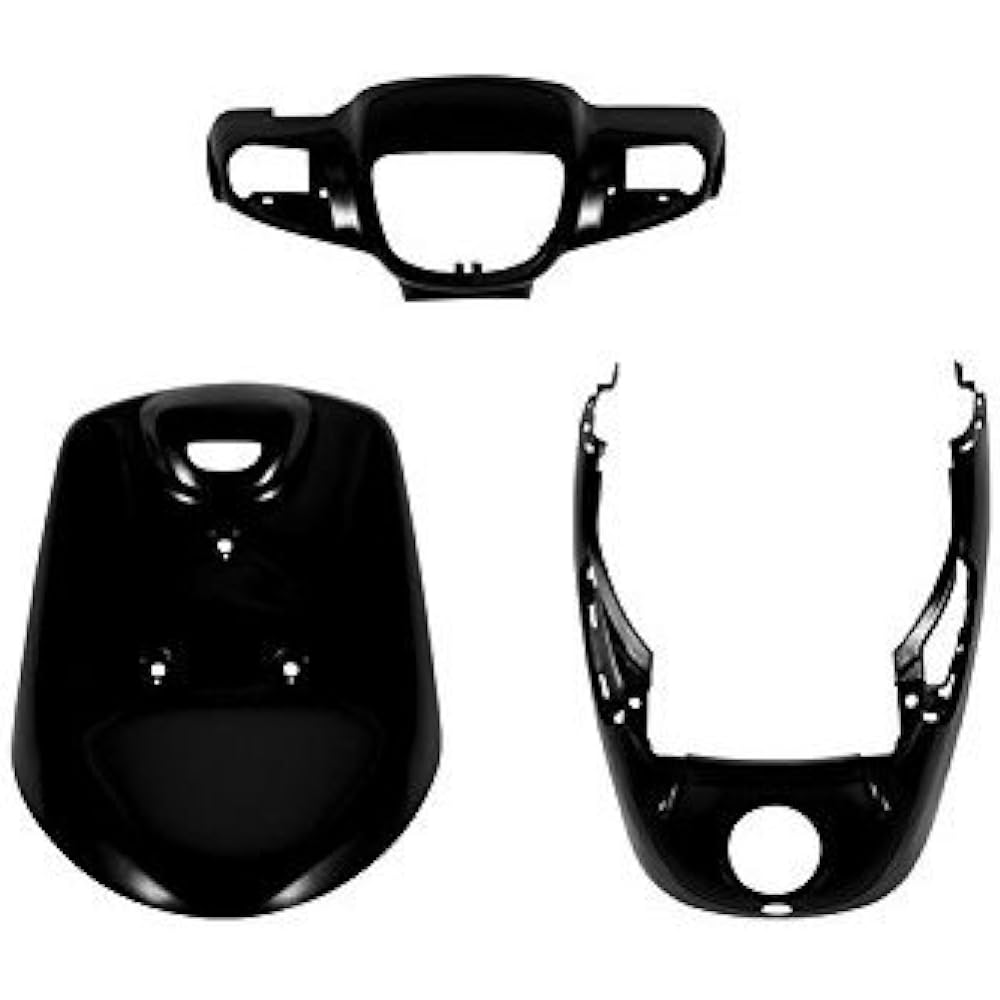 Bike Parts Center Aprio Type 2 Genuine Type Exterior Set 3 Piece Set Black Black Cowl Painted Yamaha Aprio 4LV 3015