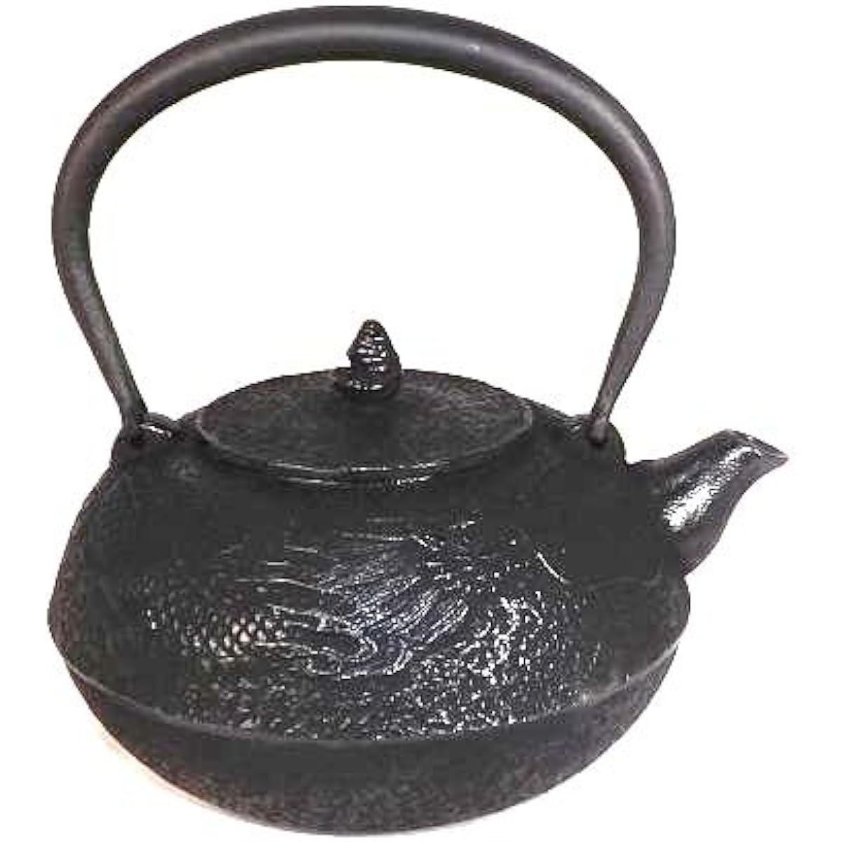 Nanbu iron kettle Hiramaru dragon type black 1.4L