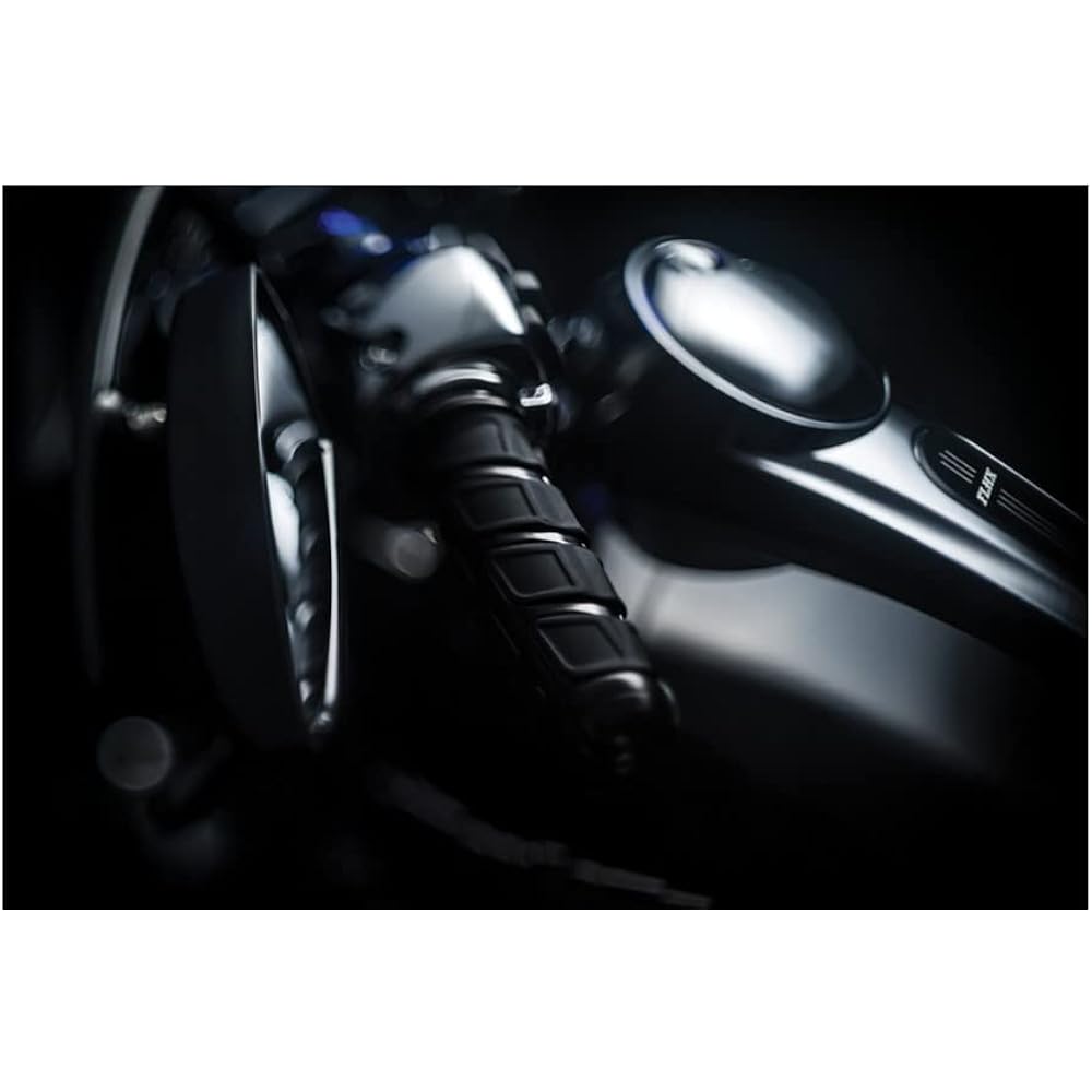 Clear Blue Kuryakyn Kinetic Grip 08 Touring Black Since 0630 – 1470 6353