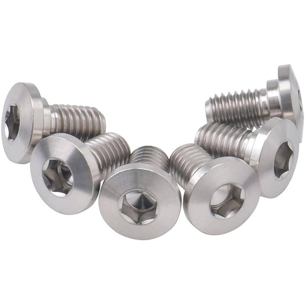 ZETA Titanium Brake Disc Bolt KLX125, D-TRACKER125, SUPER SHERPA, KLX250, KDX125SR/200SR/220SR/250SR…etc ZT31-3726