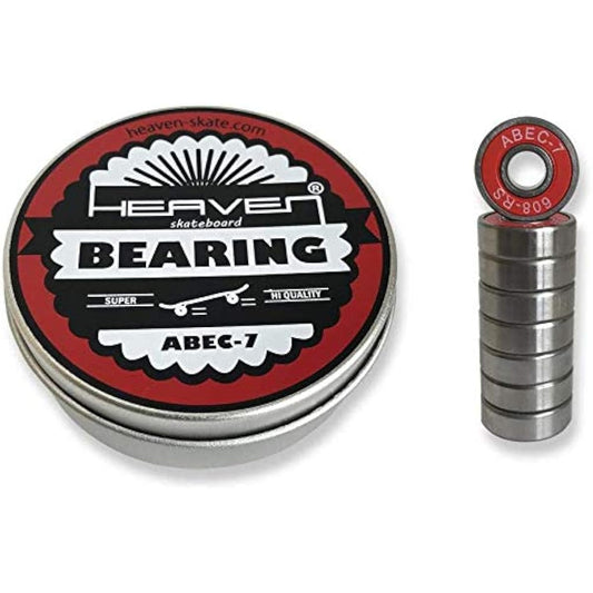 Heaven Skateboard HEAVEN BEARING Skateboard Bearing ABEC7 ABEC7 Skateboard Bearing Sealed Type for 1 Set of 8