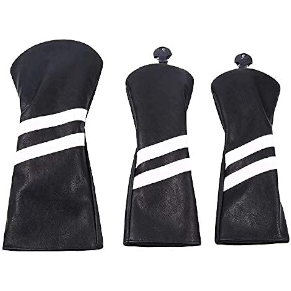 Golf cover head cover driver cover wood FW cover 3 piece set simple waterproof specification conversion tag included