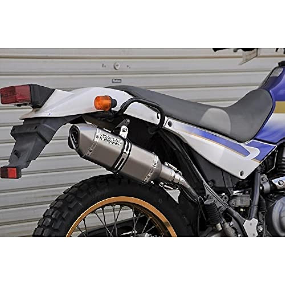 SECRET SPEED Kawasaki Super Sherpa Bike Muffler Solid Motard Deformed Slip-on SUS Stainless Steel Muffler SUPER SHERPA ss-201-s06