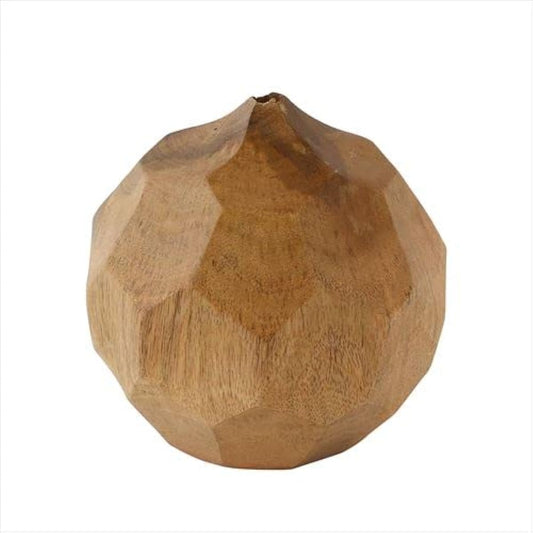 Mango wood flower vase diamond 10722890058