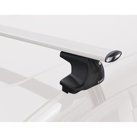 Carmate inno roof carrier [Installation parts] Stay for aero base For smooth roof rail XS250 Silver cap
