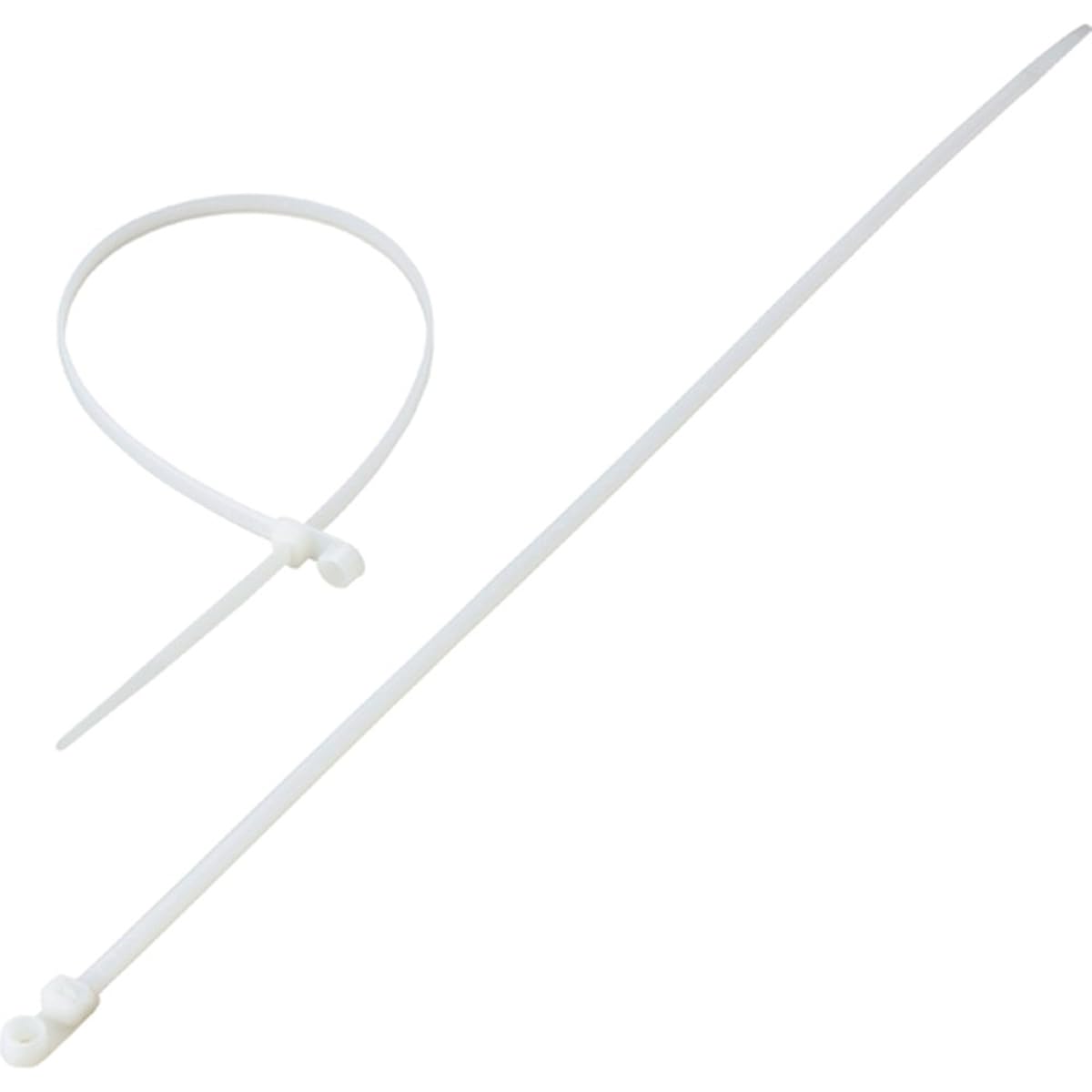 TRUSCO Screw Cable Tie 7.9 x 400mm Max 112 M6 100 pieces TNCV400