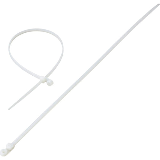 TRUSCO Screw Cable Tie 7.9 x 400mm Max 112 M6 100 pieces TNCV400