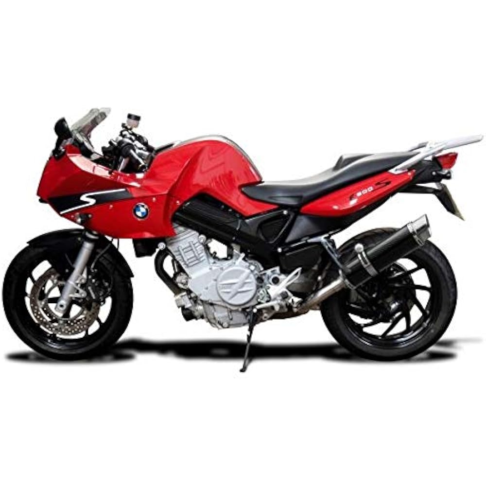 DELKEVIC SLIP-ON CARBON Muffler BMW F800S 2006-2011 350mm KIT26H3