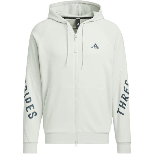 [Adidas] BUK37/JSY27 Men's Sweat Hoodie Warding Loose Fit French Terry Full Zip Parka