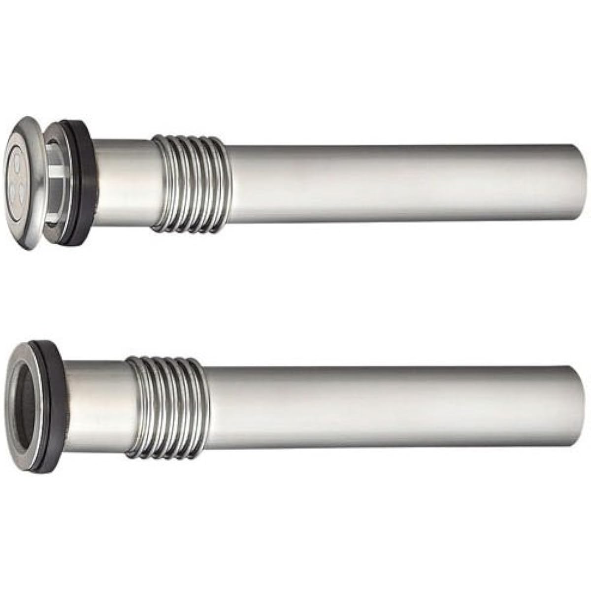 SANEI bath connection pipe, bathtub and bath pot connection, stainless steel, diameter 45, length 400mm T40-3-400