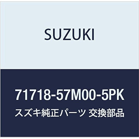 Suzuki (suzuki) Genuine Parts Net , model: 71718-57M00-5PK