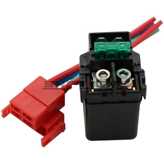 Starter Solenoid Relay Motorcycle Electrical Parts Starter Solenoid Relay Ignition Key Switch Kawasaki ZR ZX VN BN EX Honda CBR600RR CBR 600