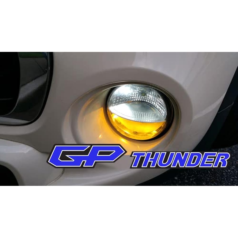 GP Thunder 3500K H7 55W Golden Yellow Light bulb For Foglight -High Beam -Low Ren SGP35K -H7 Pair
