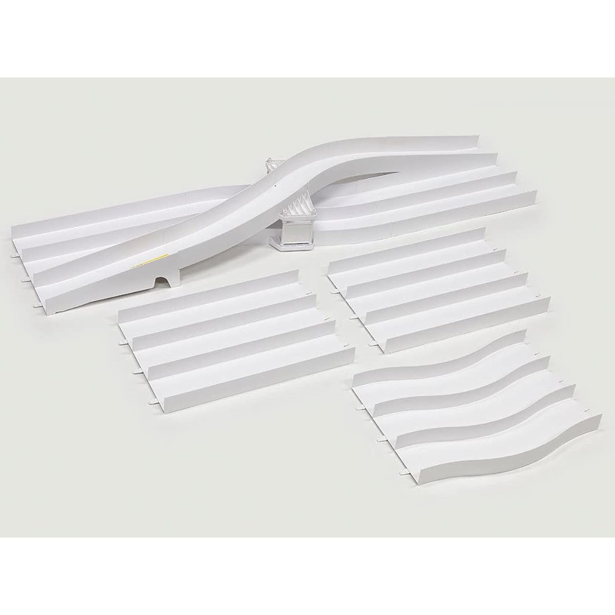 Tamiya Mini 4WD Special Limited Japan Cup Junior Circuit Lane Change Expansion Set (White) 69579