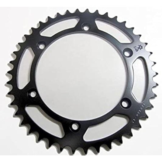 JT Sprockets Black Sprocket Rear 46T ■KLX250 D Tracker/X KDX200/KDX220/KDX250 Super Sherpa KX125 KX250 KX250F JTR460 (46T)