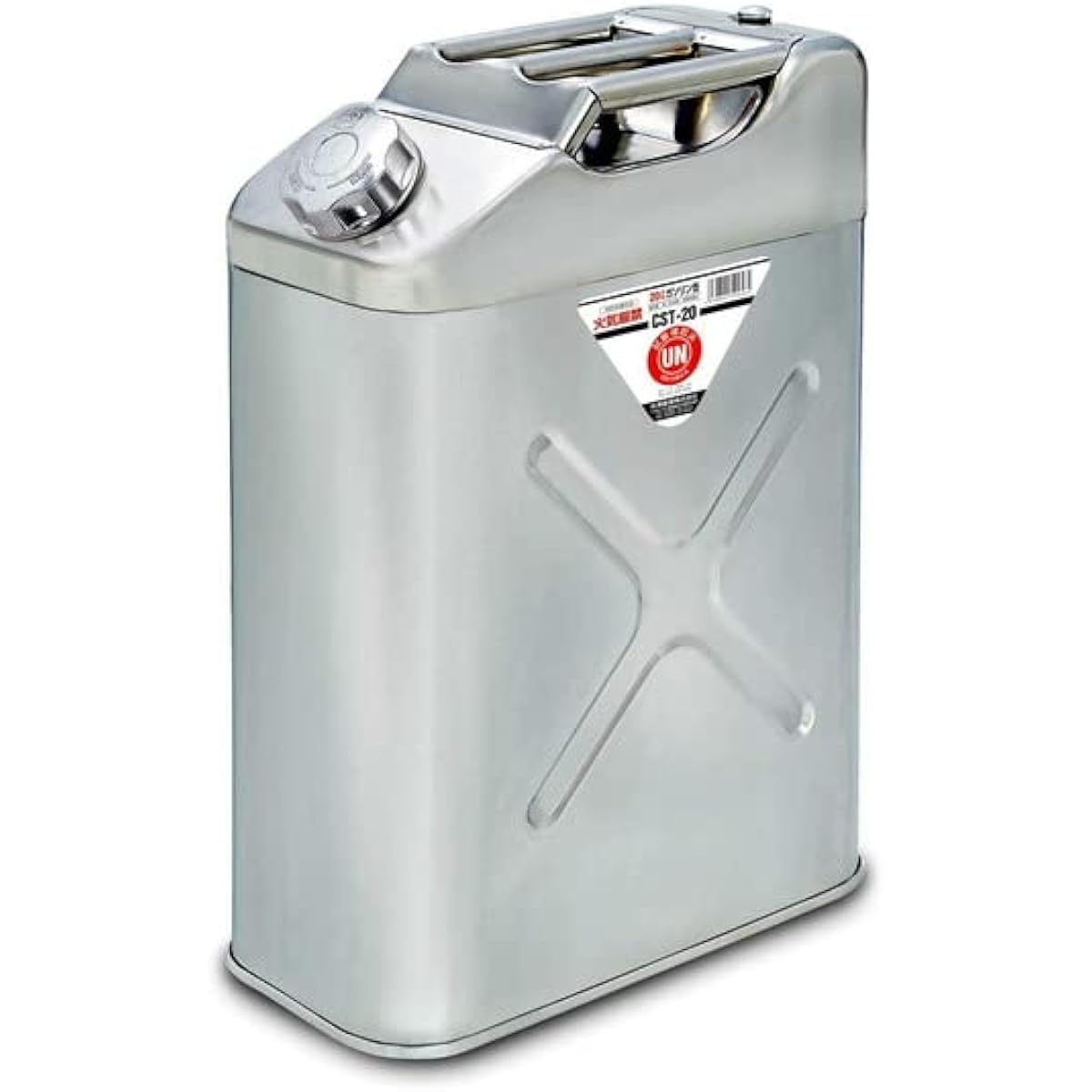 Stainless steel gasoline portable can 20L