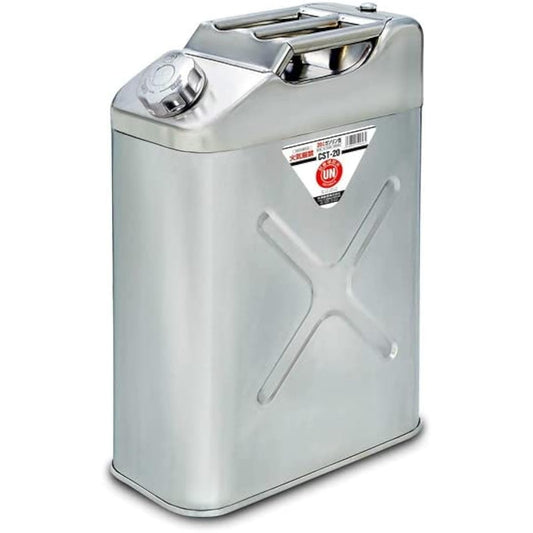 Stainless steel gasoline portable can 20L