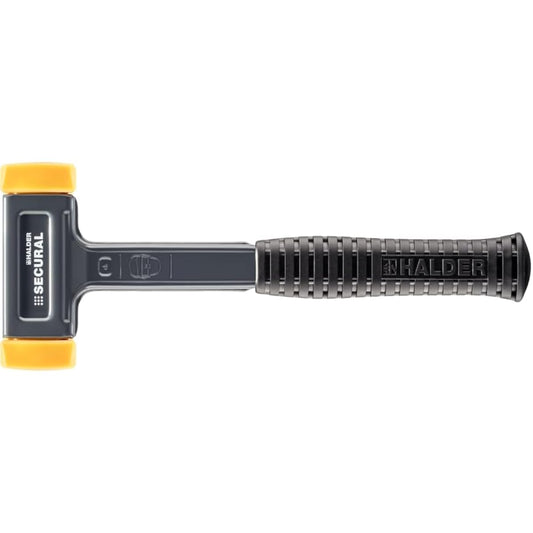 Rohmheld Halder HALDER Shockless Recoilless Secular Hammer Polyurethane (Yellow) Diameter 30 x 40 3380.040