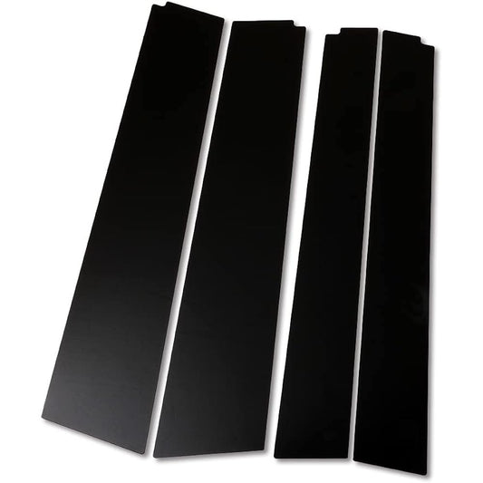 YOURS: C28 Serena Exclusive Pillar Garnish [Piano Black] [Visor Included] 4PCS Special Acrylic Use SERENA Exterior Plating Custom Parts Accessories Dress Up Nissan NISSAN Nissan y502-408 [2] S