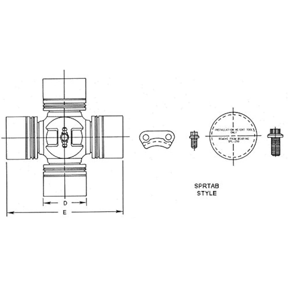 Spicer SPL170-4X U-joint