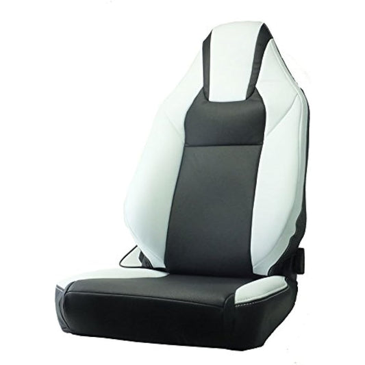 [G-Bring] Sports seat cover for RECARO LX-F (2017 model ~) (white black) GBRC-004WB
