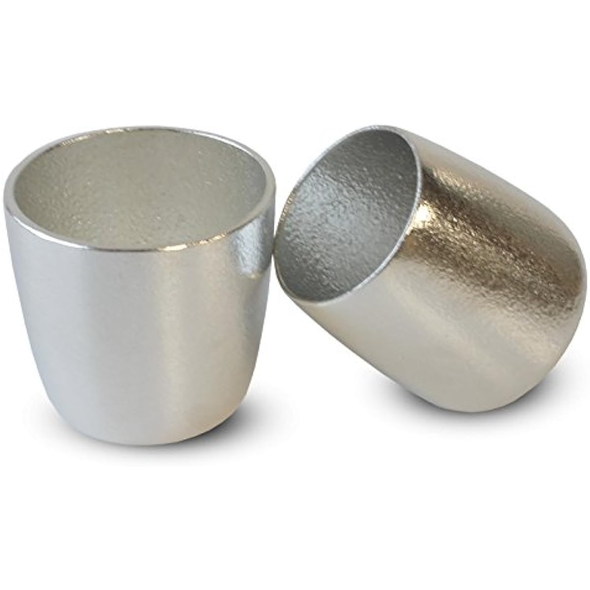 nousaku Guinomi Sakazuki Silver 90ml Tin 501310 Lid