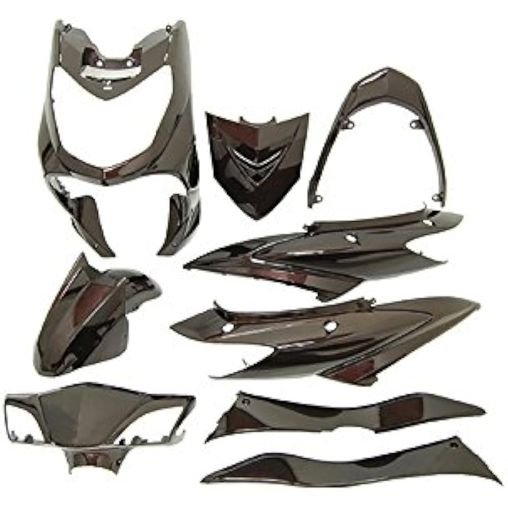 Bike Parts Center Exterior Set White Painted Cowl Genuine Type Yamaha Cygnus X SE44J 3058