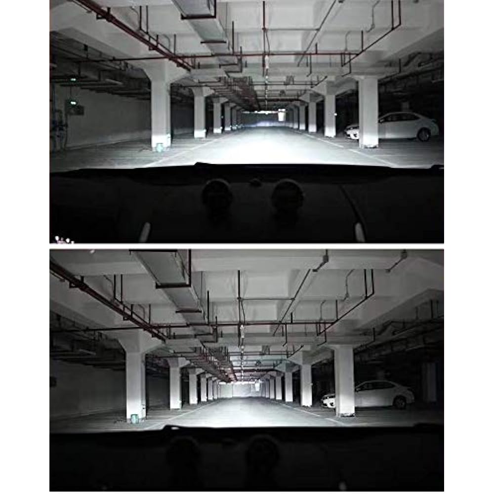 LED headlight F2 H4 12/24V 24W 3800LM 6000K 2 pieces