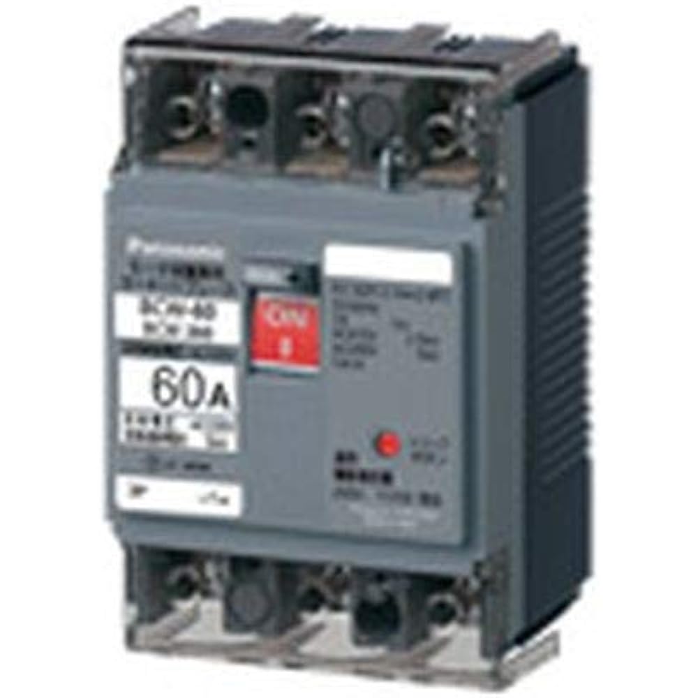 Panasonic Circuit Breaker BCW-60 Type 3P3E 60A Motor Protection BCW360