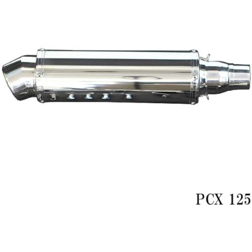 PCX 125 JF28 Stainless Steel Semi Up Custom Muffler