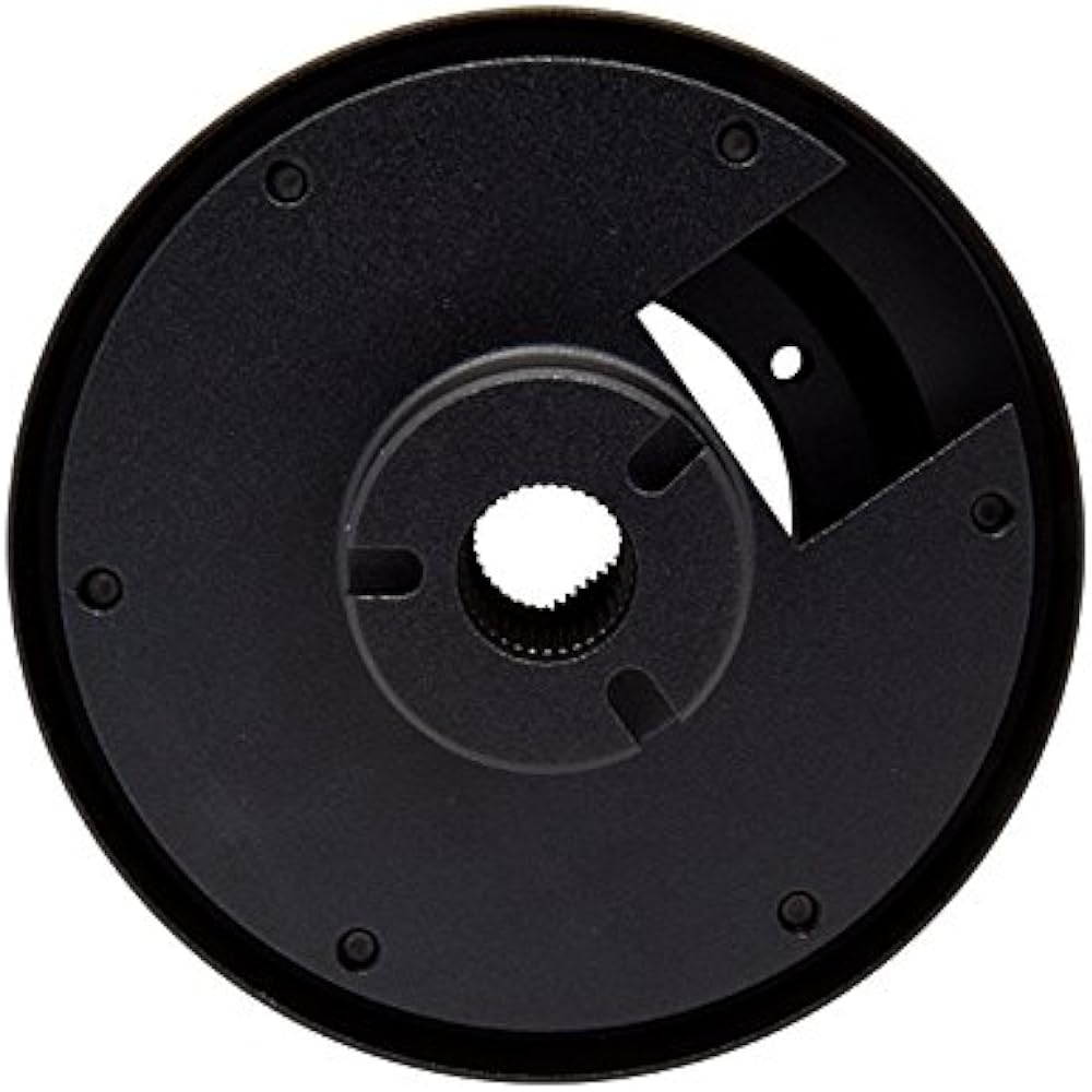 NRG Innovations NRG-SRK-101H Racing Style Style Steering Wheel Quick Release Short Hub Adapter 6 x 70mm Bolt Pattern Black Body