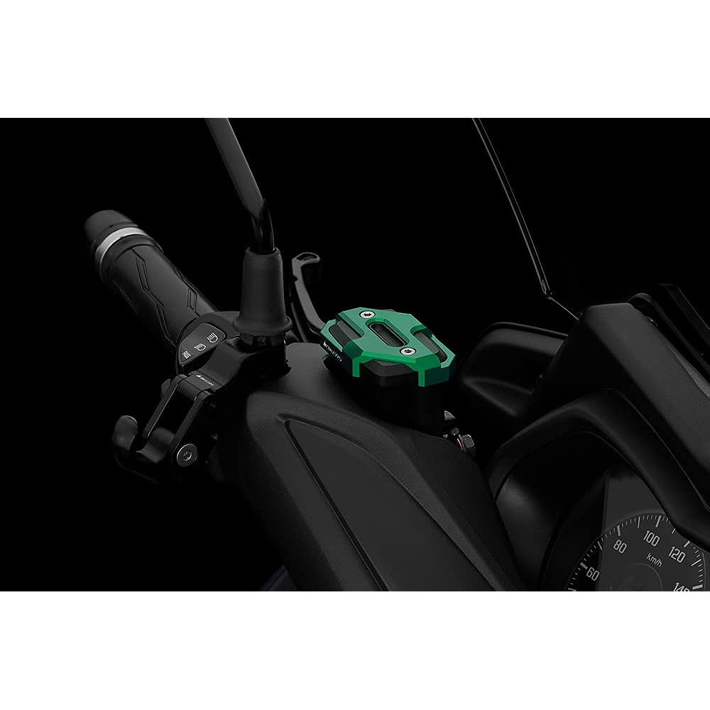 BIKERS Master Cylinder Cap YZF-R25 MT-25 XMAX Front Brake Aluminum Green BK-Y153-GRN