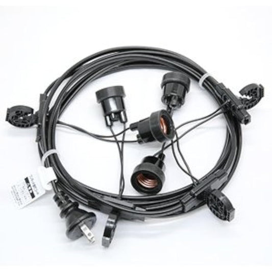 Hasegawa Seisakusho CCA4.8M-L4-P0.6 Lantern Code Store Type 4 Lights 0.6m Interval Black