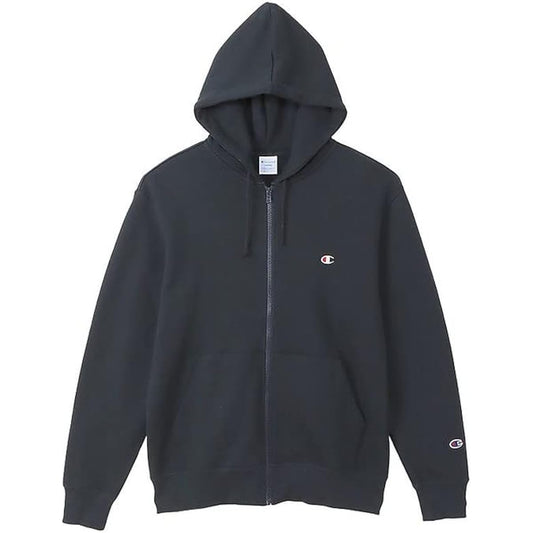 [Champion] Hoodie, Long Sleeve, One Point Logo, Zip Hooded Sweatshirt, C3-W104Z Men's