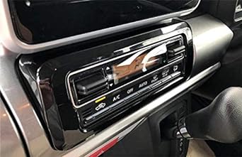 Samurai Produce Suzuki Spacia MK53S Exclusive Air Conditioner Switch Interior Panel 1P Piano Black