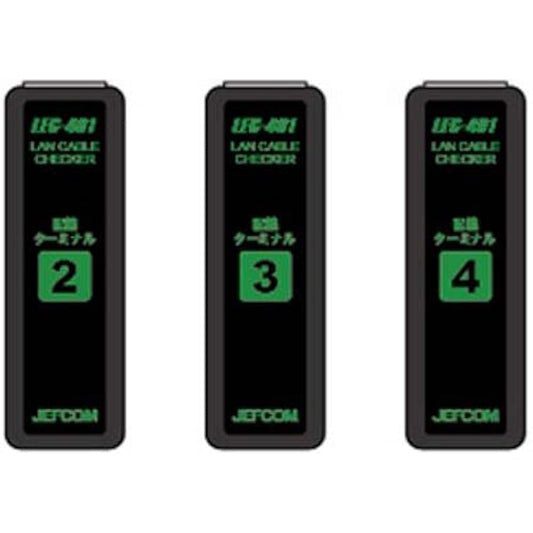 Jeffcom LAN Cable Checker Wiring Terminal LEC-401-TA