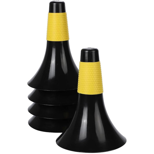 AoAkiSORA Training Lip Cone, Easy to Carry, Rubber Grip, Doesn't Fall Down, Dribbling, Basketball, Soccer, Skateboarding, Rollerblade (Set of 5 or Set of 10)