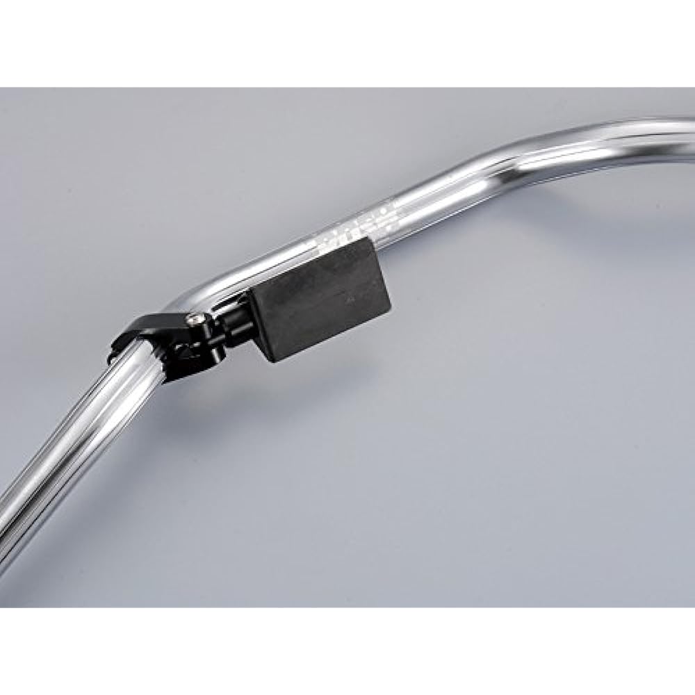 POSH Motorcycle Supplies Multi-Angle Handle Clamp Stay Black 500078-06