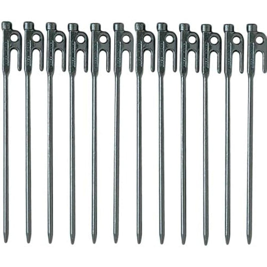 [Snow Peak] 12 pegs (set of 6 x 2) solid stake 30cm R-103-1