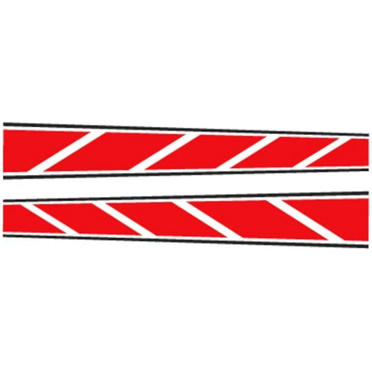 MDF Line Graphic LR Set Strobe Model Red Large Universal [General Purpose] GKT-D-RD-L